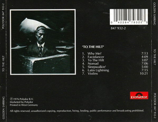Golden Earring : To The Hilt (CD, Album)