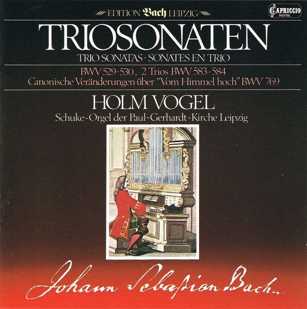 Johann Sebastian Bach, Holm Vogel : Triosonaten (CD, RE)