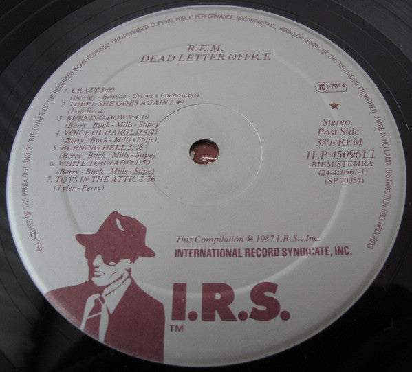 R.E.M. : Dead Letter Office / B-sides Compiled (LP, Comp)