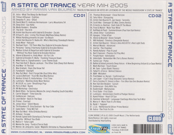 Armin van Buuren : A State Of Trance Year Mix 2005 (2xCD, Comp, Mixed)