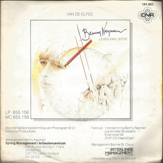 Benny Neyman En Bonnie St. Claire : Verder Valt 't Wel Mee (7", Single)