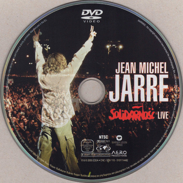 Jean-Michel Jarre : Solidarność Live (DVD-V, Multichannel, NTSC + CD, Album + Box, Col)