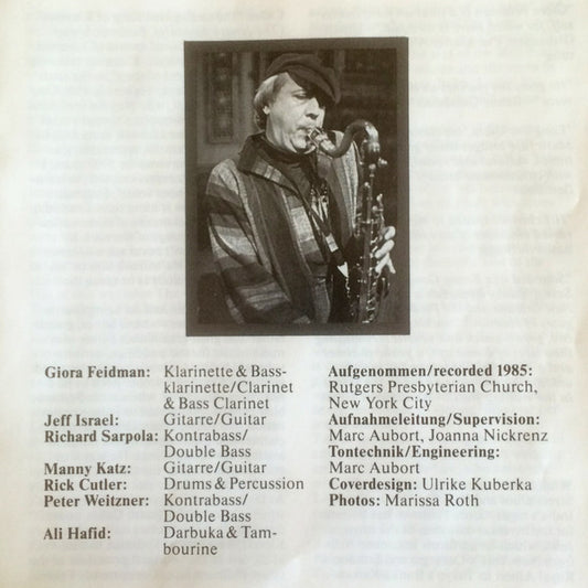 Giora Feidman : The Magic Of The Klezmer (CD, RE)
