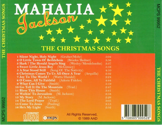 Mahalia Jackson : The Christmas Songs (CD, Comp)