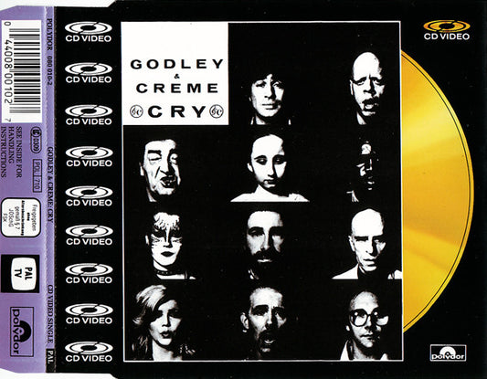 Godley & Creme : Cry (CDV, 5", Single, PAL)
