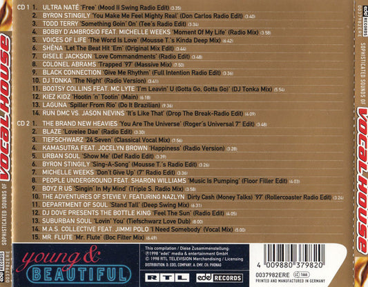 Various : Sophisticated Sounds Of Vocal House (2xCD, Comp)