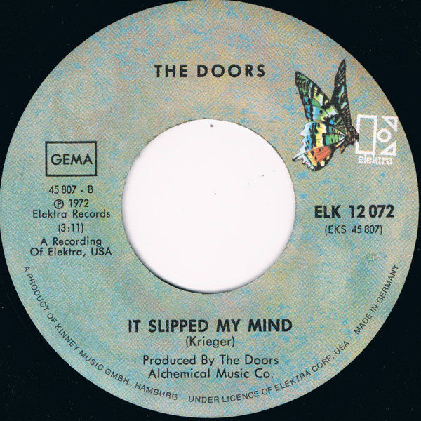 The Doors : The Mosquito (7", Single)