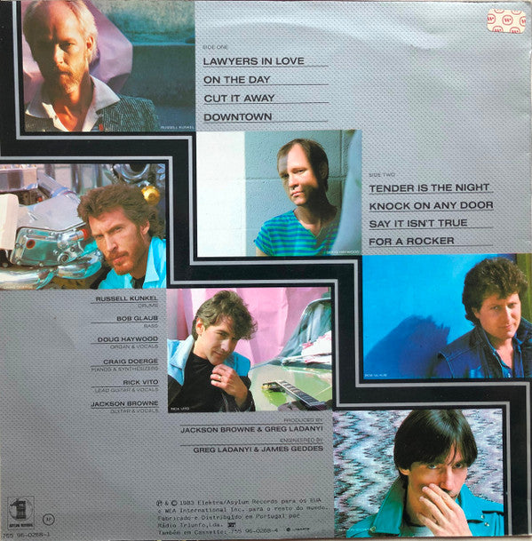 Jackson Browne : Lawyers In Love (LP, Album)