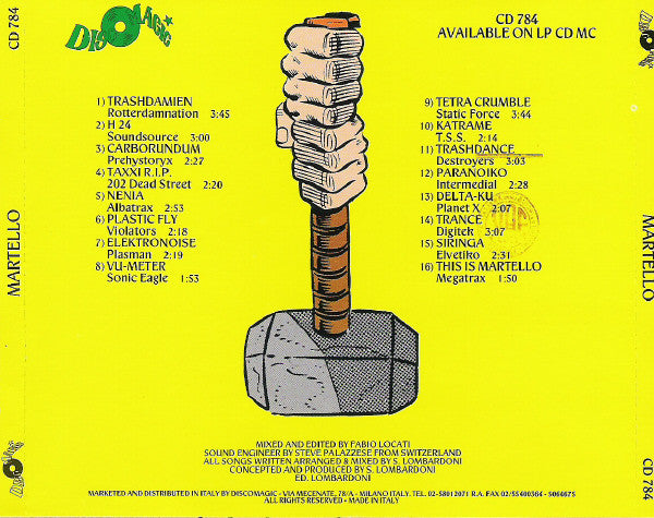 Various : Martello (CD, Comp, Mixed)