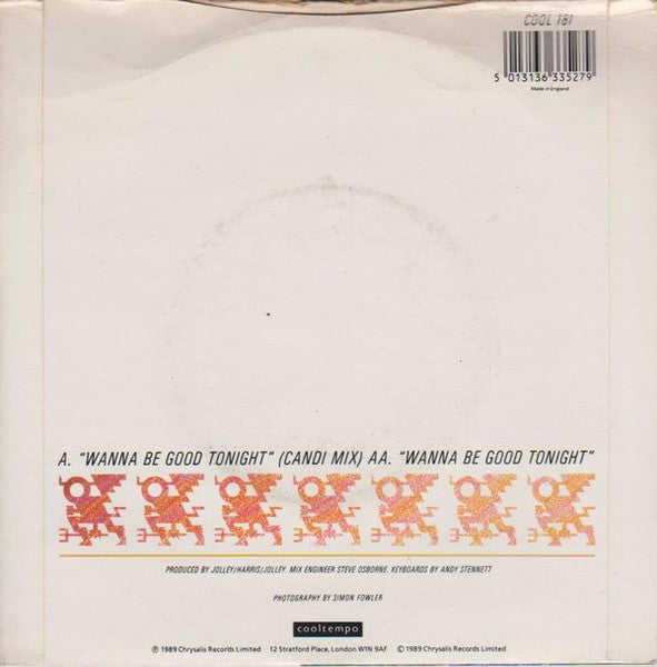 Candy McKenzie : Wanna Be Good Tonight (7", Single)