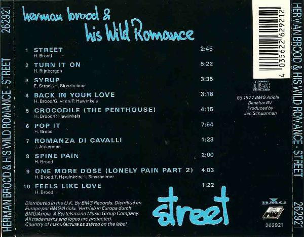 Herman Brood & His Wild Romance : Street (CD, Album, RE)