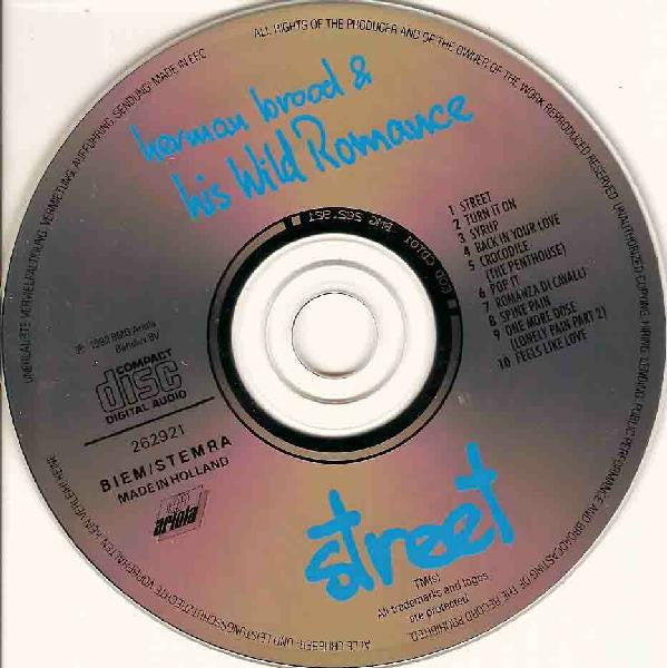 Herman Brood & His Wild Romance : Street (CD, Album, RE)