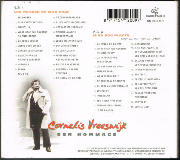 Cornelis Vreeswijk, Various : Cornelis Vreeswijk - Een Hommage (2xCD)