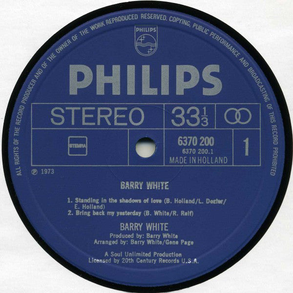 Barry White : I've Got So Much To Give (LP, Album)