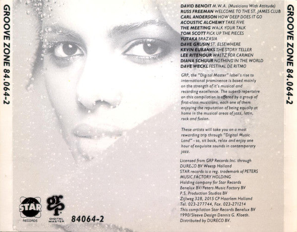 Various : Groove Zone (CD, Comp)
