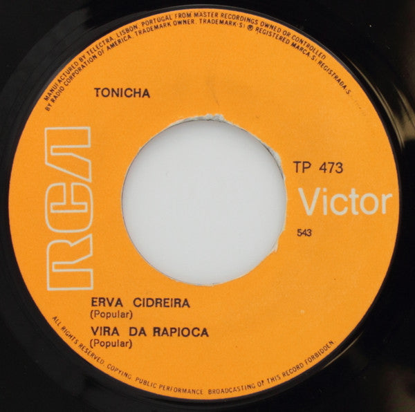 Tonicha : Modas Do Ribatejo (7", EP)