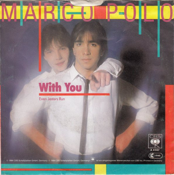 Marco Polo (18) : With You (7", Single)