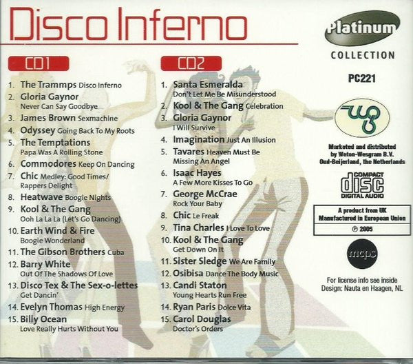 Various : Disco Inferno (2xCD, Comp)