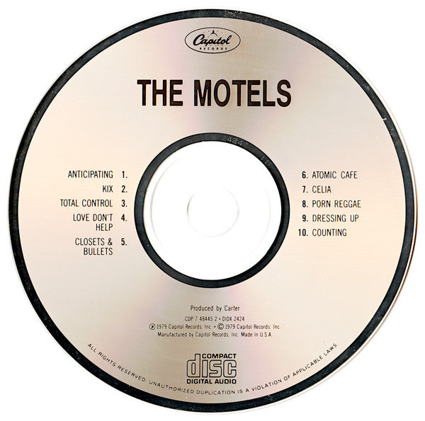 The Motels : Motels (CD, Album)