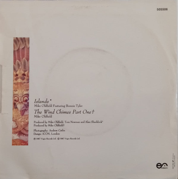 Mike Oldfield Featuring Bonnie Tyler : Islands (7", Single)