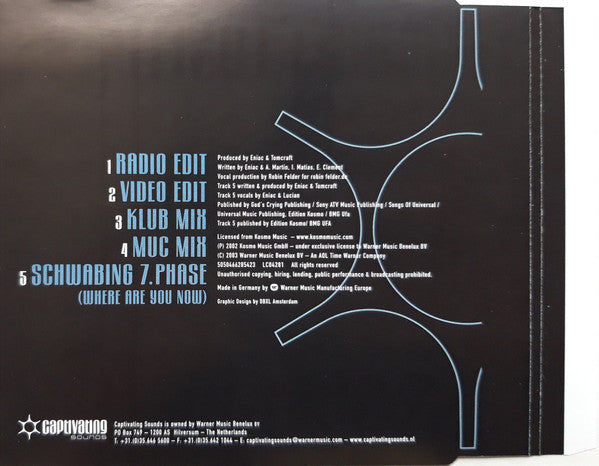 Tomcraft : Loneliness (CD, Maxi)