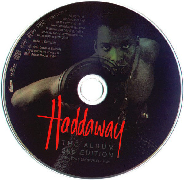 Haddaway : The Album - 2nd Edition (CD, Album)