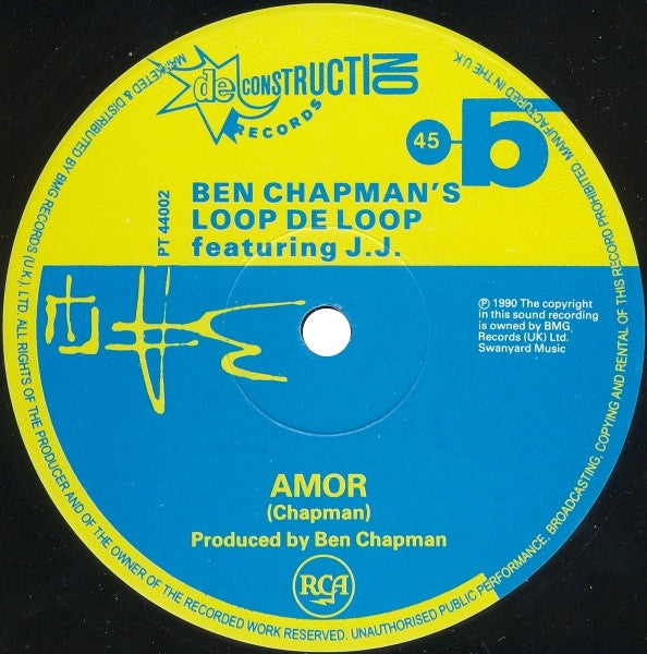 Ben Chapman Featuring J.J. Key : Summer / Amor (12")