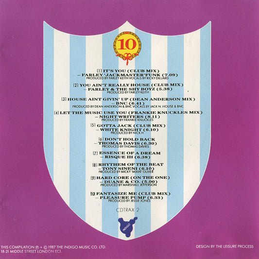 Various : Jack Trax (The Second C.D.) (CD, Comp)