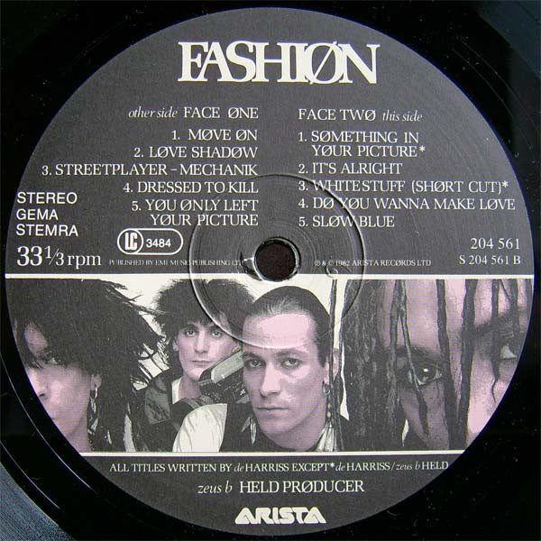 Fashion : Fabrique (LP, Album)