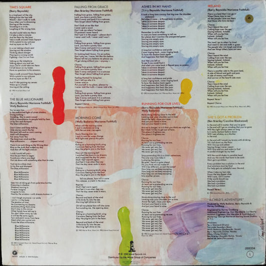 Marianne Faithfull : A Childs Adventure (LP, Album)