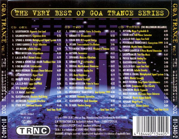 Various : Goa Trance Vol.7 (The Millennium Box) (2xCD, Comp + CD, Mixed)