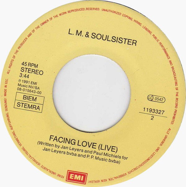 L.M. & Soulsister* : She's Gone (7", Single)