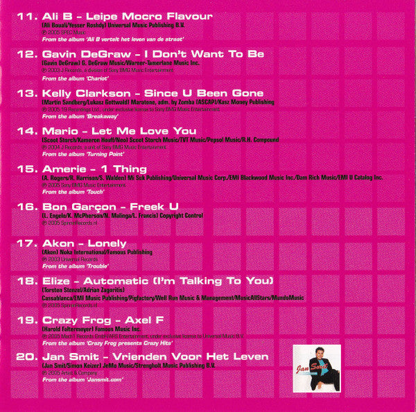 Various : Radio 538 - Hitzone - Best Of 2005 (2xCD, Comp + DVD-V, Comp, PAL)
