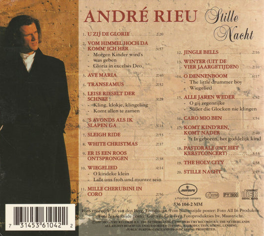 André Rieu : Stille Nacht (CD, Album, Dig)