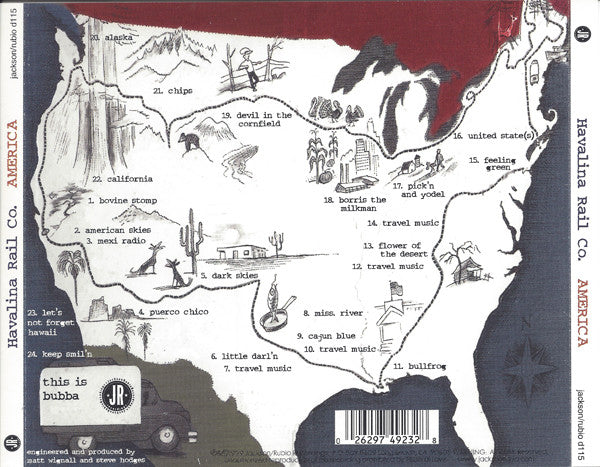 Havalina Rail Co. : America (CD, Album)