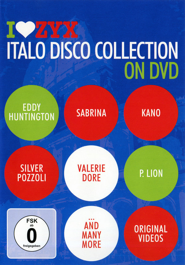 Various : I Love ZYX Italo Disco Collection On DVD (DVD-V)