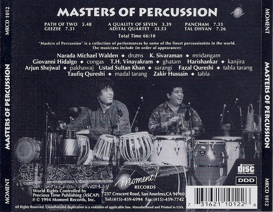 Various : Masters Of Percussion (CD, Album)