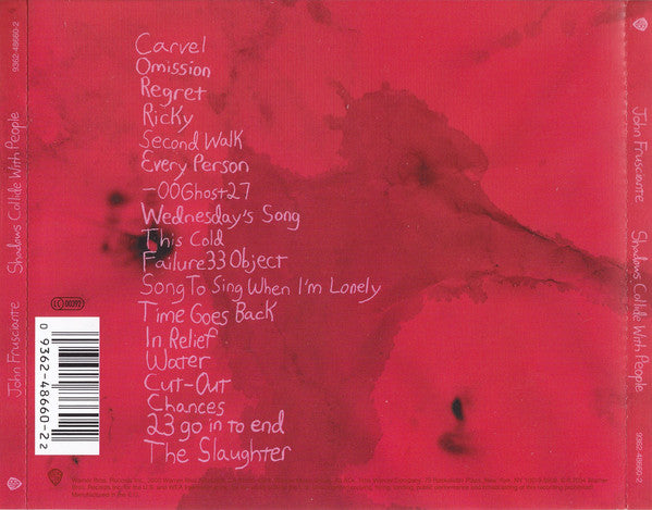John Frusciante : Shadows Collide With People (CD, Album)