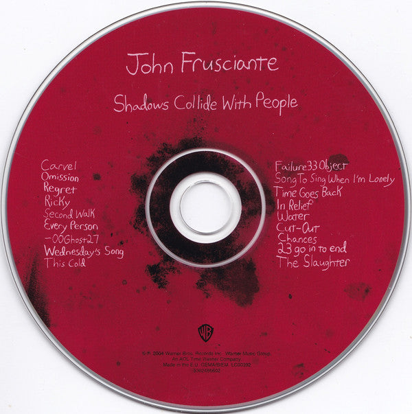 John Frusciante : Shadows Collide With People (CD, Album)
