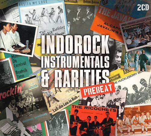 Various : Indorock - Instrumentals & Rarities Prebeat (2xCD, Comp)
