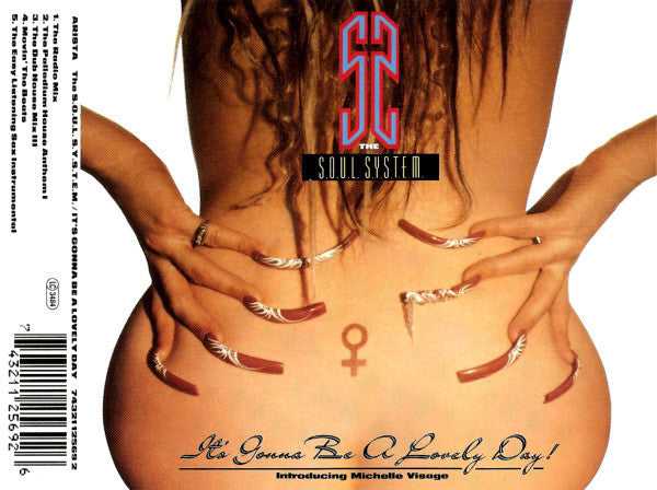 The S.O.U.L. S.Y.S.T.E.M. Introducing Michelle Visage : It's Gonna Be A Lovely Day (CD, Single)