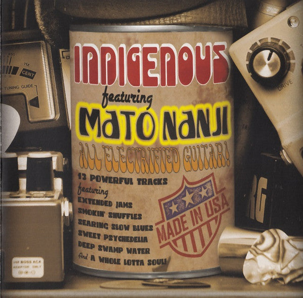 Indigenous (2) : Indigenous Featuring Mato Nanji (CD, Album)