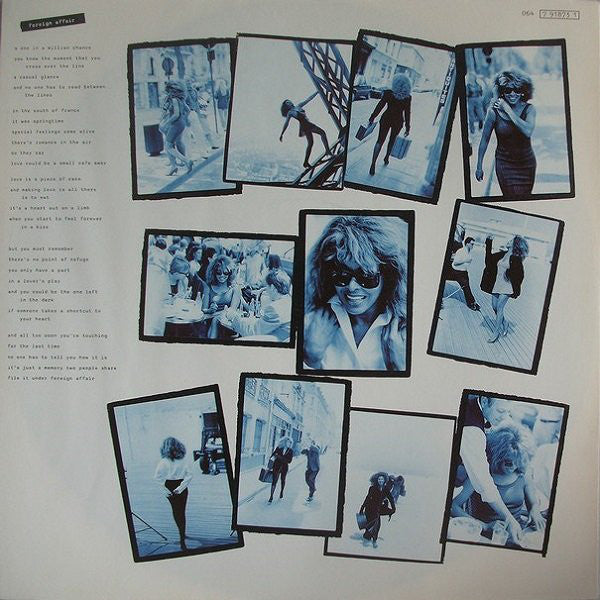 Tina Turner : Foreign Affair (LP, Album, Gat)