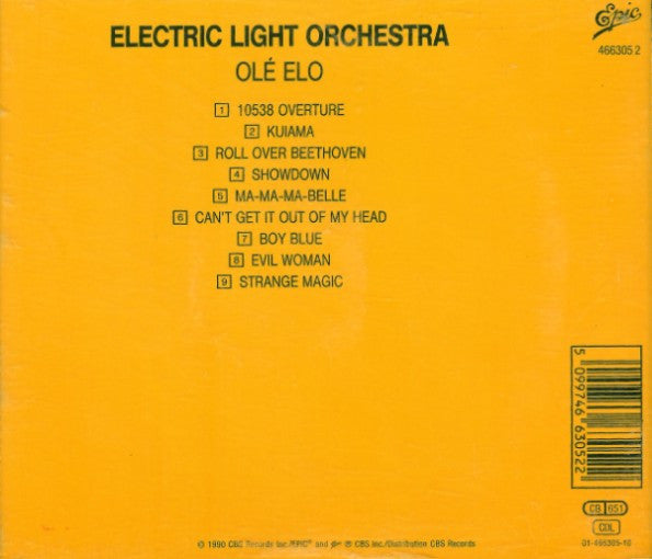 Electric Light Orchestra : Olé ELO (CD, Comp, RE)