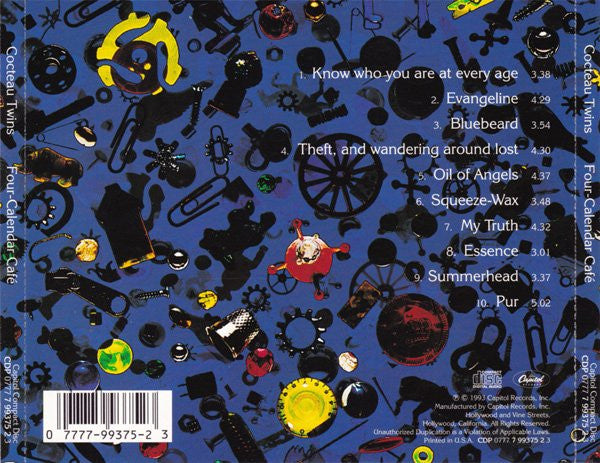 Cocteau Twins : Four-Calendar Café (CD, Album, RP)