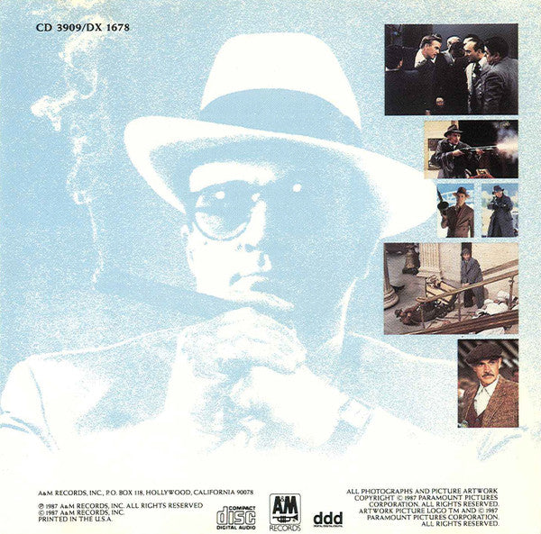Ennio Morricone : The Untouchables (Original Motion Picture Soundtrack) (CD, Album)