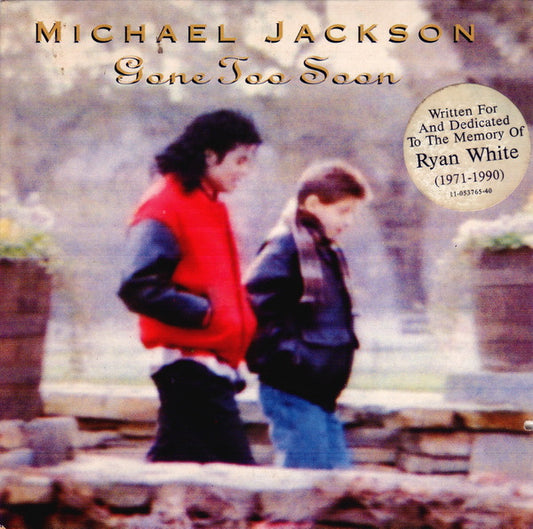 Michael Jackson : Gone Too Soon (CD, Single, Car)