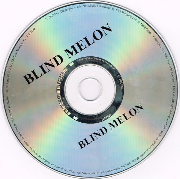 Blind Melon : Blind Melon (CD, Album, RE)