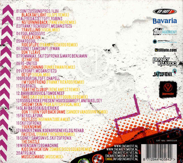 Various : Sneakerz - In De Stad (CD, Comp, Mixed)