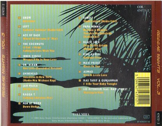 Various : Reggae Nights Vol.3 (CD, Comp)